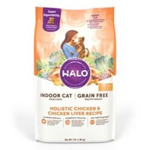 헤일로 인도어 헬시웨이트 치킨&치킨간 고양이 건식사료, 닭, 2.72kg, 1개