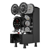 밀크티 포장 기계 상업용 큰컵 리드지 씰링 기계, 9095 종이 플라스틱 범용 1