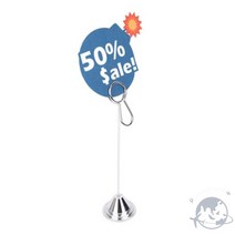 VEDANA 스틸메모꽂이 중 집게 사무용품 POP클립