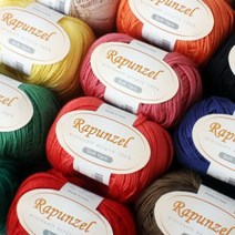 (주)바늘이야기 [바늘이야기] 라푼젤(Rapunzel) 뜨개실 (1볼50g), 14 핑크