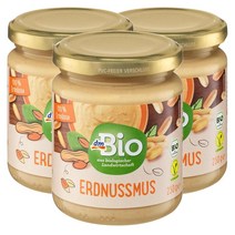 디엠바이오 dmBio peanut butter 독일 땅콩버터 스프레드 잼 250g, 3팩