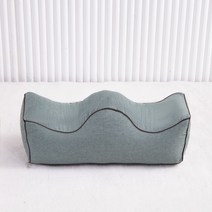 다리 베개 발 종아리 쿠션 받침대 다리올리는 푹신한, 블루그레이