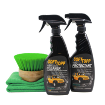 레그탑 프리미엄 지프 비닐 컨버터블 탑 클리너 보호제 세트