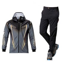 시마노 shimano 남성 썬 스크린 얼음 실크 통기성 속건성 바다 바위 낚시 경쟁 모기 방지 루어 낚시, 럭셔리슈트그레이탑팬츠