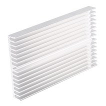 전기라디에이터 방열기 캠핑용라디에이터 방열판 100x60x10mm 전력 증폭기 알루미늄 방열판 방열판 고품질 라디에이터 모듈 라디에이터 냉각용 특수, 100x25x10mm