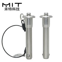 발등 발목 보호대 스테인리스강 모든 잠금 핀 원형 버튼 핸들 슬롯 인덱싱 플런저 퀵 릴리스, MT171A-6, 100mm, 38.MT171A6 - 100mm