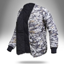 루찌 겨울용 방한복 DW-브이넥 깔깔이 패딩누비