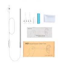 스마트폰 내시경 카메라 배관 누수 초소형 와이어 탐지기 핸드폰 USB HD 비주얼 귀 왁스 청소 Otoscope 스푼 Borescope 안드로이드 PC 태블릿 귀지 제거 청소기, [01] Silver