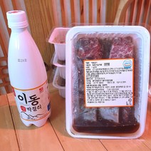 포천이동갈비 투툼한 양념갈비 12대 2kg 4~5인분 / 이동갈비촌 직판장에서 공급 /온라인판매 20년, 2팩, 1kg