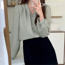 디자이어로즈 디자이어로즈 여성 긴팔 가을 보석 블라우스 4color (9020895)