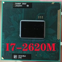 I7-8700K 인텔 코어 i72620M 노트북 프로세서 소켓 G2 rPGA988B cpu 100 제대로 작동 i7, 한개옵션0
