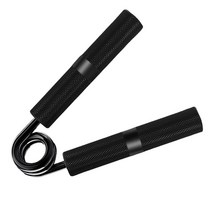 헤비 듀티 핸드 그리퍼 강도 트레이너 저항 핸드 그립 강화제, 알류미늄, 블랙 300LBS