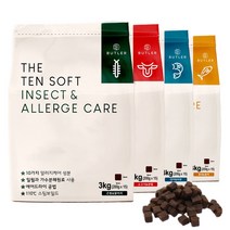 버틀러 더텐 소프트 3kg 인섹트 반습식 사료, 데일리닥터3PX4팩, 연어&피부 케어 3kg