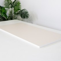 큐브프레임 듀러블 M 상판 주문제작 DIY 책상 LPM 식탁테이블상판, 케노마+키루나화이트