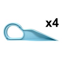 뷰티디바이스1/2/4 조각 매트리스 리프터 웨지 리프트 침대 홈 가제트 리프팅 편리한 도구 허리 통증 완화, 10 4pcs blue, [10] 4pcs blue