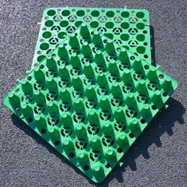 바닥 옥상 조경 발코니 인조잔디 지하배수판, T50 녹색 [50x50 범프 5cm]
