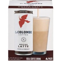 라콜롬브 드래프트 라떼 100% Arabica원두 La Colombe Draft Latte 1개 266ml 4개 세트, 바닐라g, 9 Fl Oz(4팩)ml