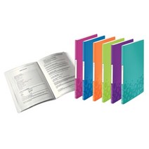 라이츠 와우 클리어 화일(20P/40P) 6종 ICE BLUE 40P(LZ4632-51), 1개