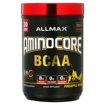 올맥스 ALLMAX AMINOCORE 아미노코어 BCAA 파인애플 망고 Mango 0.69 lb (315 g)