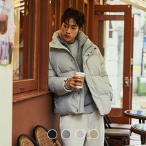 [지오다노] 072925 목넥 덕파이버 다운 자켓(무광)