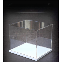 투명 아크릴 피규어 케이스 프라모델 장식장 진열장 보관함, C 10x20CM(길이 x 너비)