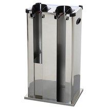 (한셀)우산 자동 비닐포장기 2구 스텐 / SB-MM-021, 단품