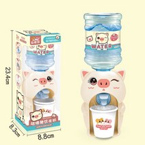 캠핑 농업용 워터펌프 야외 고압 워터펌프 미니 워터 디스펜서 아기 장난감 식수 핸드 프레스 물병 펌프 쿨러 lifelike cute children cosplsy props, 큰 돼지, 1개