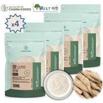 국산 마 가루 영주 참마 분말 1팩~5팩 산약 산마 100% 효능 먹는법, 4팩, 500g