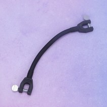 스키 폴 용품 이지 웨지 스키 라텍스 트레이닝 보조 용 초보자용, 04 Black