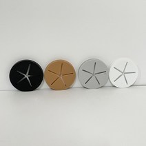 리폼플러스 고무전선캡 60파이 원형 덮개 마개 책상전선정리 전선캡, 고무전선캡 60파이 블랙(1개)
