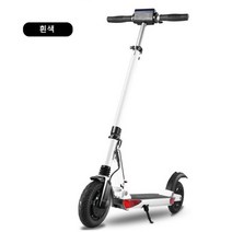 샤오미 비슷한 전동 킥보드 컬러 스크린 30킬로미터 운행 거리 긴 항속 3단계 속도 전환 전후 안전등 100kg 하중 방수 미끄럼 방지 자동차기준 완충기, 흰색