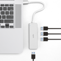 C타입 USB 3.2 Gen1 초고속 멀티허브 4포트 스마트폰 태블릿 노트북 맥북 마우스 키보드 연결