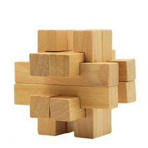 클래식 IQ 3D 나무 연동 버 퍼즐 듣기 잠금 하노이 타워 마인드 두뇌 티저 위한, KM21