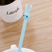 D 0점5mm 토끼 깜찍 볼펜 스카이, 상세페이지 참조