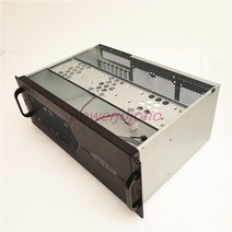 랙케이스19 인치 랙 마운트 서버 섀시 TP4U300 4U 산업용 컴퓨터 케이스 ATX 마더 보드 지원 300MM 깊이, 한개옵션0
