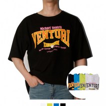 스트릿 반팔티 벤트리스 오버핏