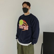 겨울 테니스 맨투맨티셔츠
