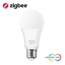 18W Tuya Wifi 스마트 전구 RGB E27 Zigbee Led 홈 램프 110V Alexa Google 호환, Zigbee Version, CHINA, 18W 110V + 1PCS