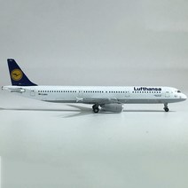 다이캐스트 항공기 모델 인테리어 다이 캐스트 1:500 스케일 루프트 한자 a321 시뮬레이션 여객기 비행기 완성 된 기념품 장식 컬렉션, a, A