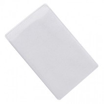 PVC 투명 명함 카드 케이스, 세로보관형, 1개