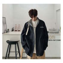 남성2컬러양면자켓 1P 간절기 봄가을 남자 아우터 259885