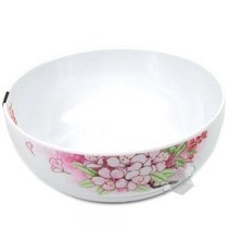 멜라민 재질로 열과 충격에 강한 마가목 대접 5.5inch 벚꽃그릇 E-489205, 1개, 혼합