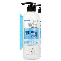 말티즈 백모 윤기 유기 샴푸 린스 애견미용 애견샴푸 대형견 강아지셀프미용 단모종샴푸 강아지목욕 펫샴푸, 1개