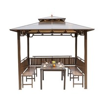 전원주택 방갈로 조립식 옥상 평상 원두막 팔각정, B