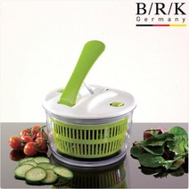 비알케이 brk 야채탈수기 샐러드스피너 빠르고 쉬운 채소탈수 채반 샐러드볼겸용, 혼합색상, 1개
