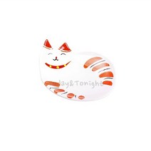 ★T&T★ 멜라민 레인보우 고양이 종지 소스볼 초장기 쌈장 그릇 업소용 일식 간장 그릇 찬기 ★D953UB★321L742, ★VZ★5인치