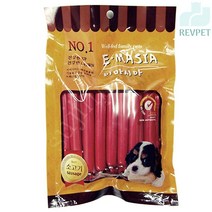 22P 대용량 소고기 고단백 햄 애견 간식 강아지져키 개인기연습 맛좋은간식 애견육포 기호성좋은간식 칭찬, 1개