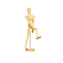 [∂LL7] 목각인형12(남) 30cm W60-05 구체관절 뎃생보조용품 뎃셍보조 소묘 화방 뎃생_h§eEA, 옵션없음($#%)