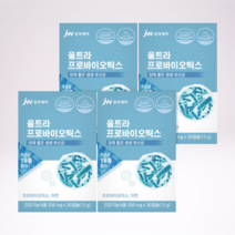변비 장에좋은 유산균 생유산균 울트라 프로바이오틱스 18종 4박스, 유산균 4개세트