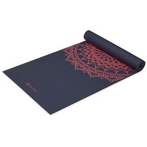 Gaiam 프리미엄 논 슬립 요가 매트 두께 6mm 서브라임 스카이